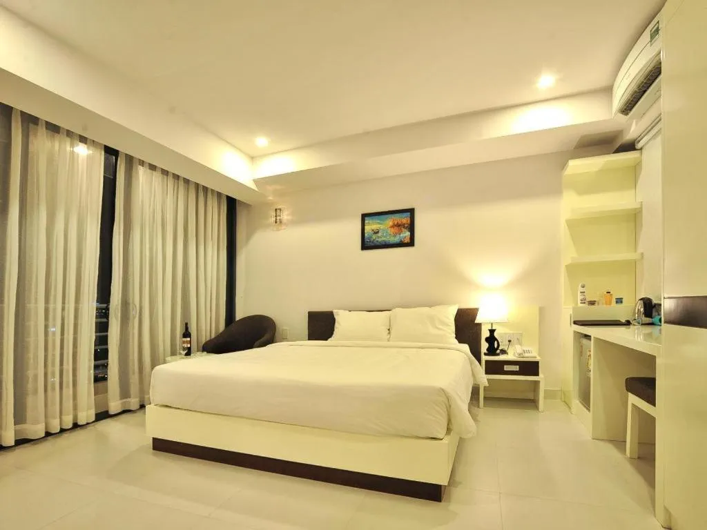 Bed in Sophia Hotel Nha Trang