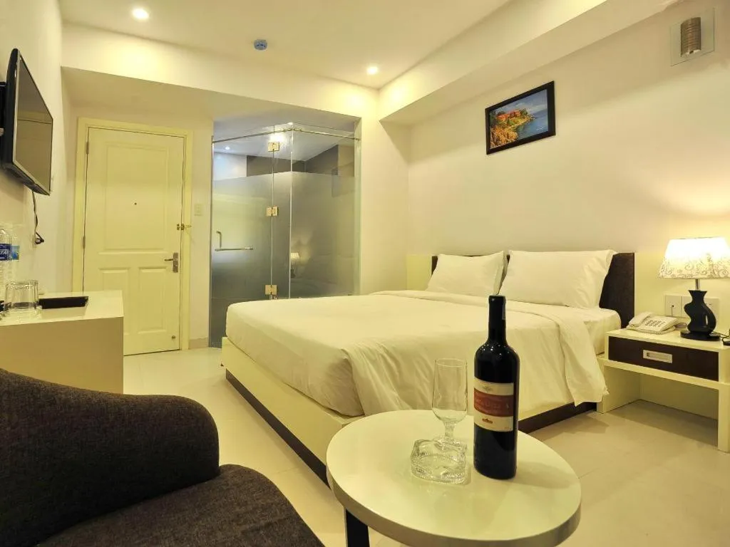 Bed in Sophia Hotel Nha Trang