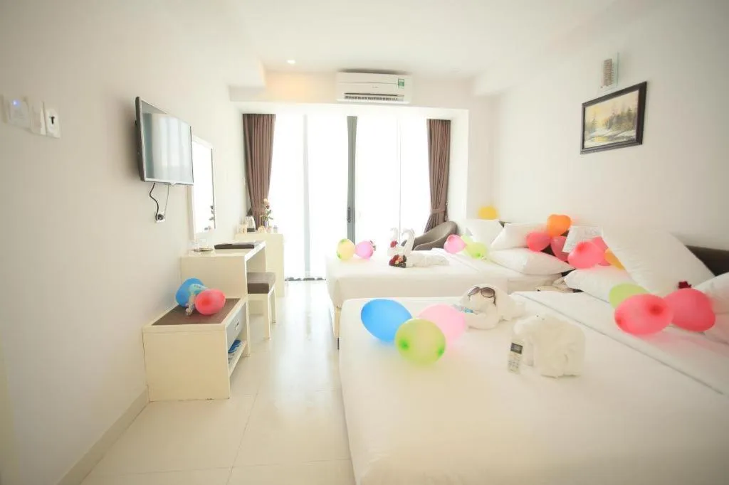 Bed in Sophia Hotel Nha Trang