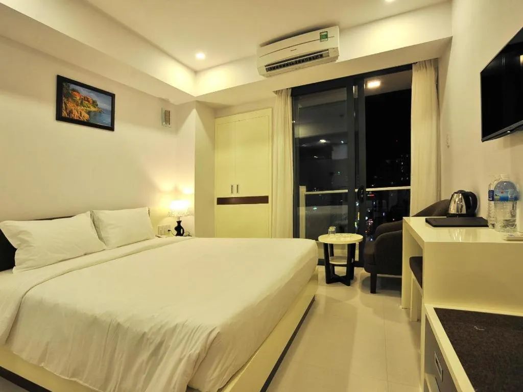 Bed in Sophia Hotel Nha Trang