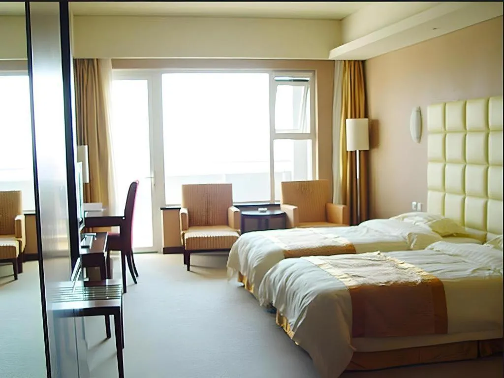 Bed in Beijing Qiaobo International Conference Hotel