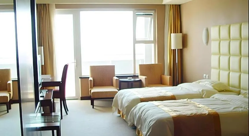 Bed in Beijing Qiaobo International Conference Hotel