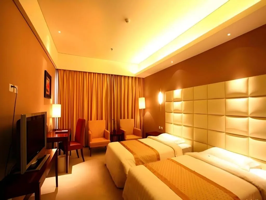 Bed in Beijing Qiaobo International Conference Hotel