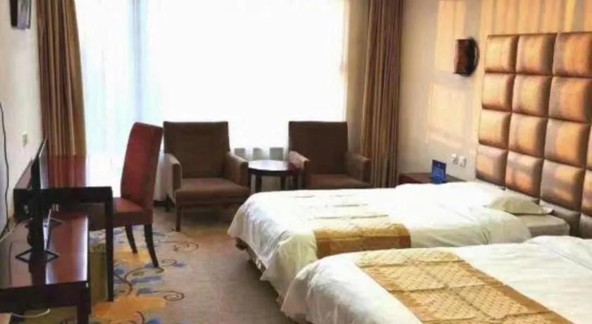 Bed in Beijing Qiaobo International Conference Hotel