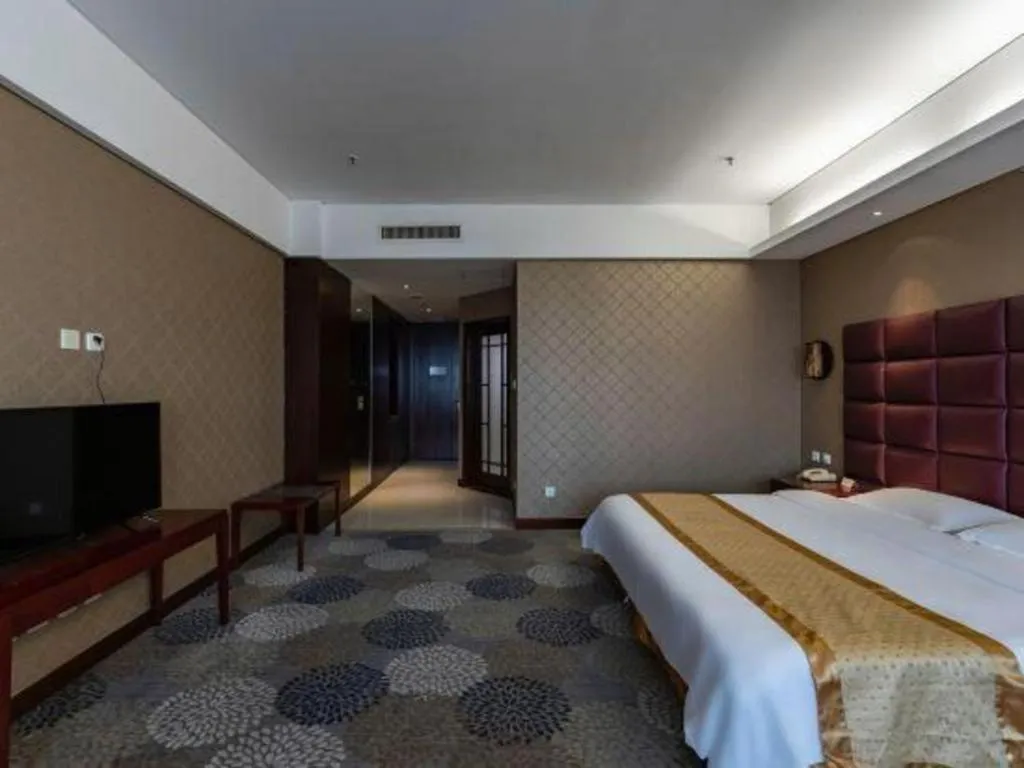 Bed in Beijing Qiaobo International Conference Hotel