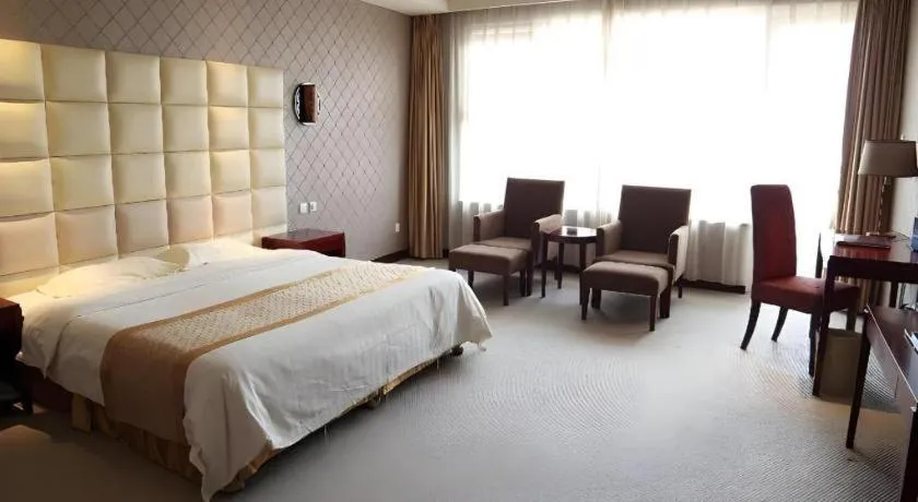 Bed in Beijing Qiaobo International Conference Hotel