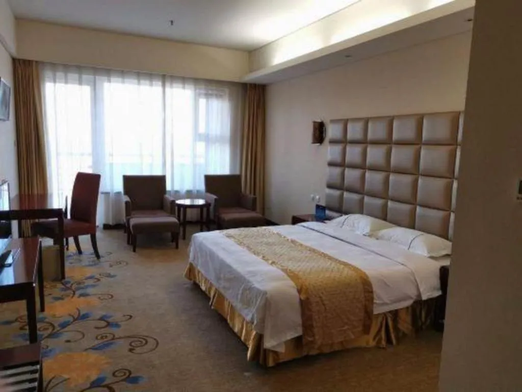 Bed in Beijing Qiaobo International Conference Hotel