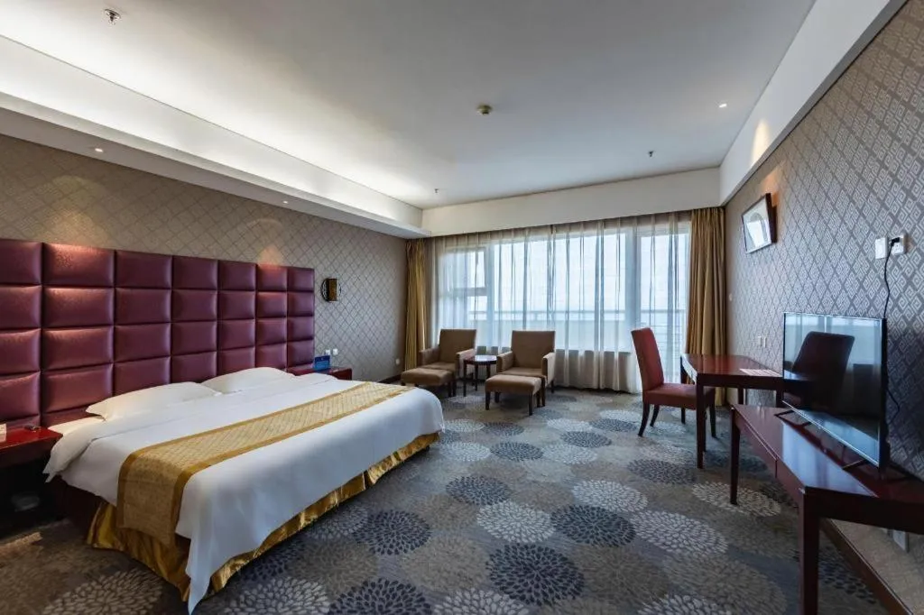 Bed in Beijing Qiaobo International Conference Hotel