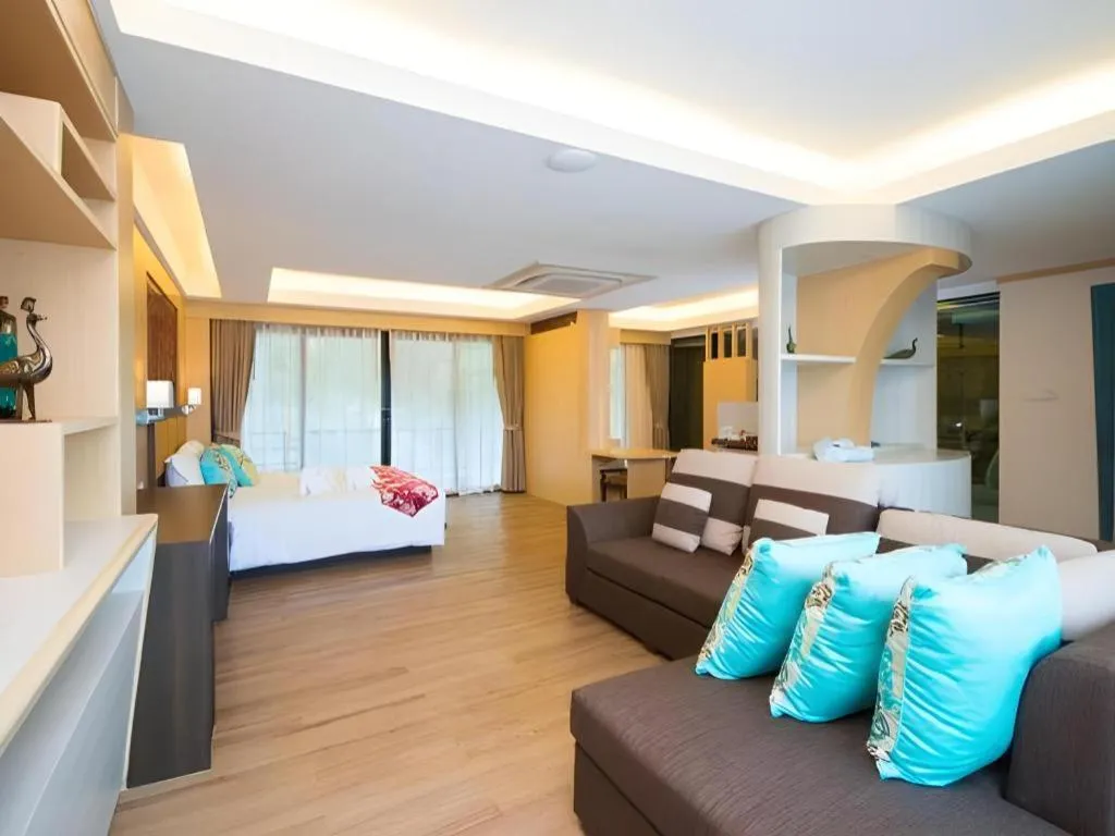 Bed in Phi Phi Nice Beach Hotel Hip