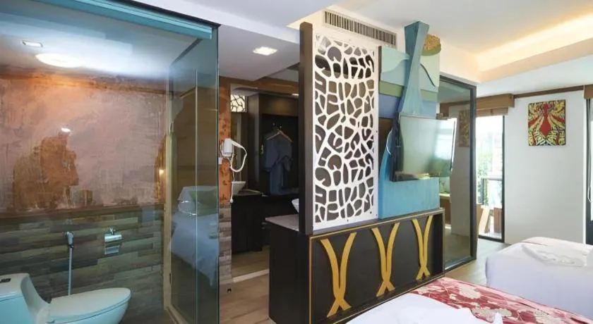 Bed in Phi Phi Nice Beach Hotel Hip