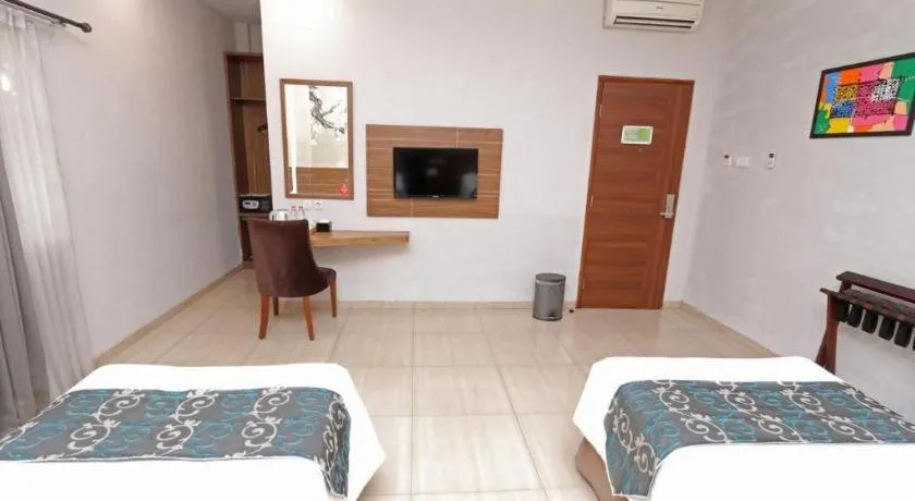 Bed in Grand Amira Hotel Solo, Azana Hotels Collection