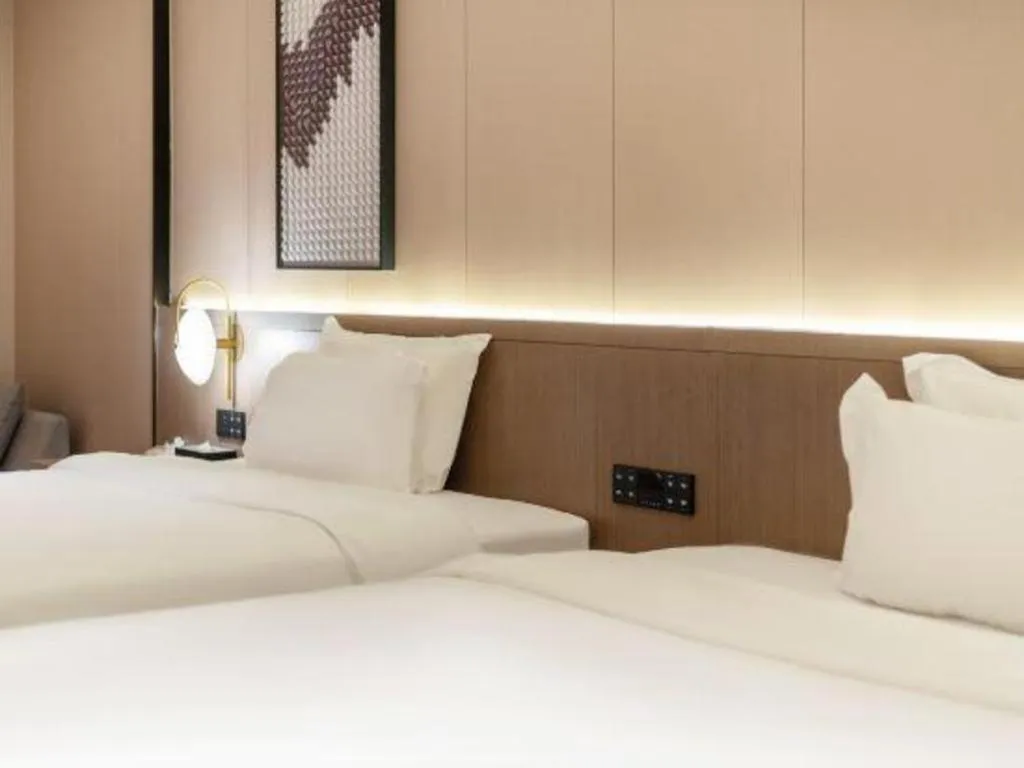 Bed in Lavande Hotel Guangzhou Financial City Tianhe Park Metro Station