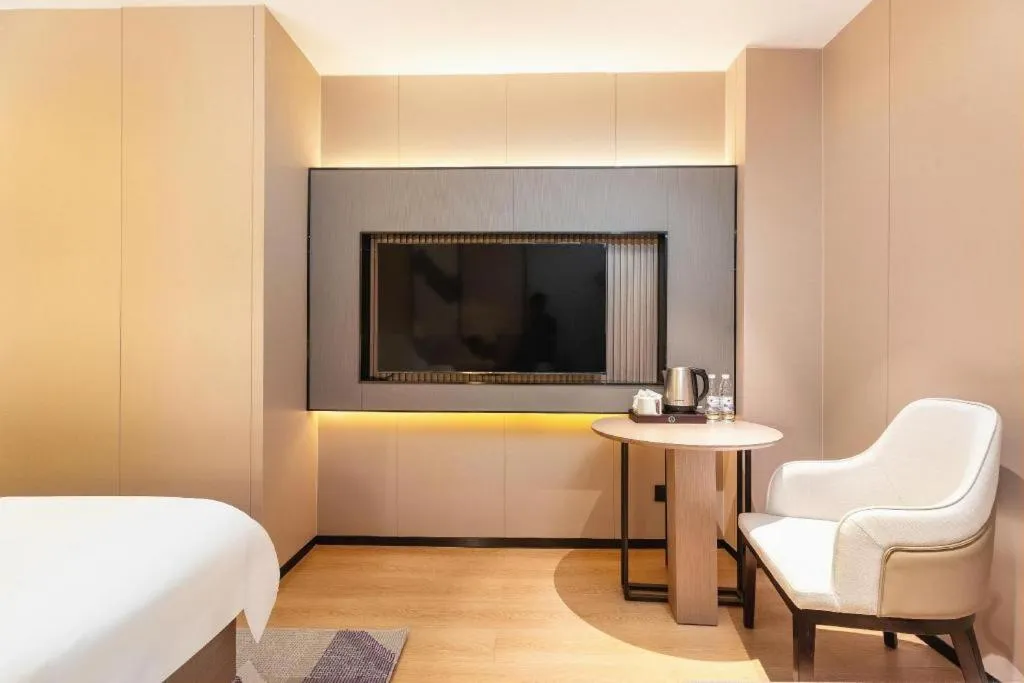 Bed in Lavande Hotel Guangzhou Financial City Tianhe Park Metro Station