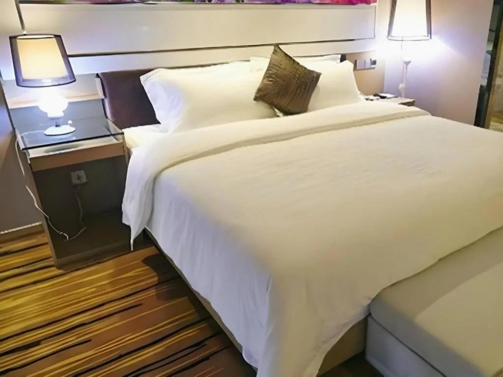 Bed in Lavande Hotel Guangzhou Financial City Tianhe Park Metro Station