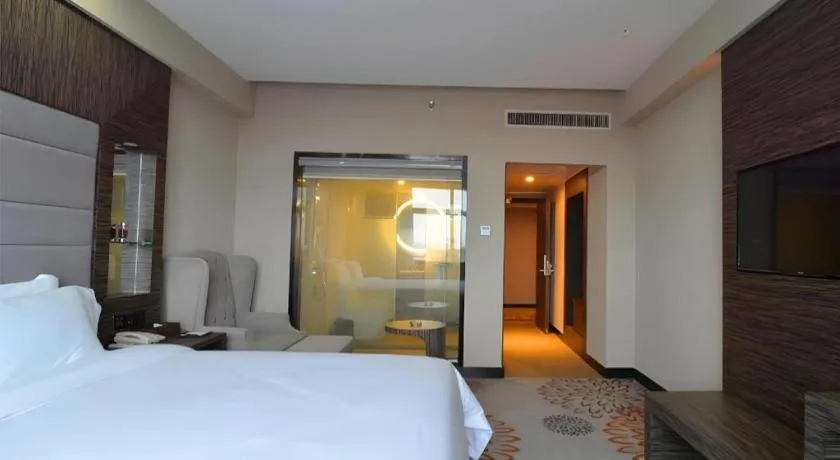 Bed in Lavande Hotel Guangzhou Financial City Tianhe Park Metro Station