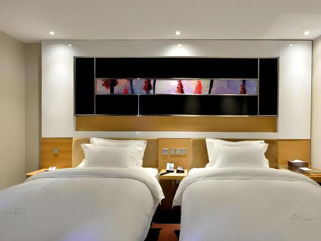 Bed in Lavande Hotel Guangzhou Financial City Tianhe Park Metro Station