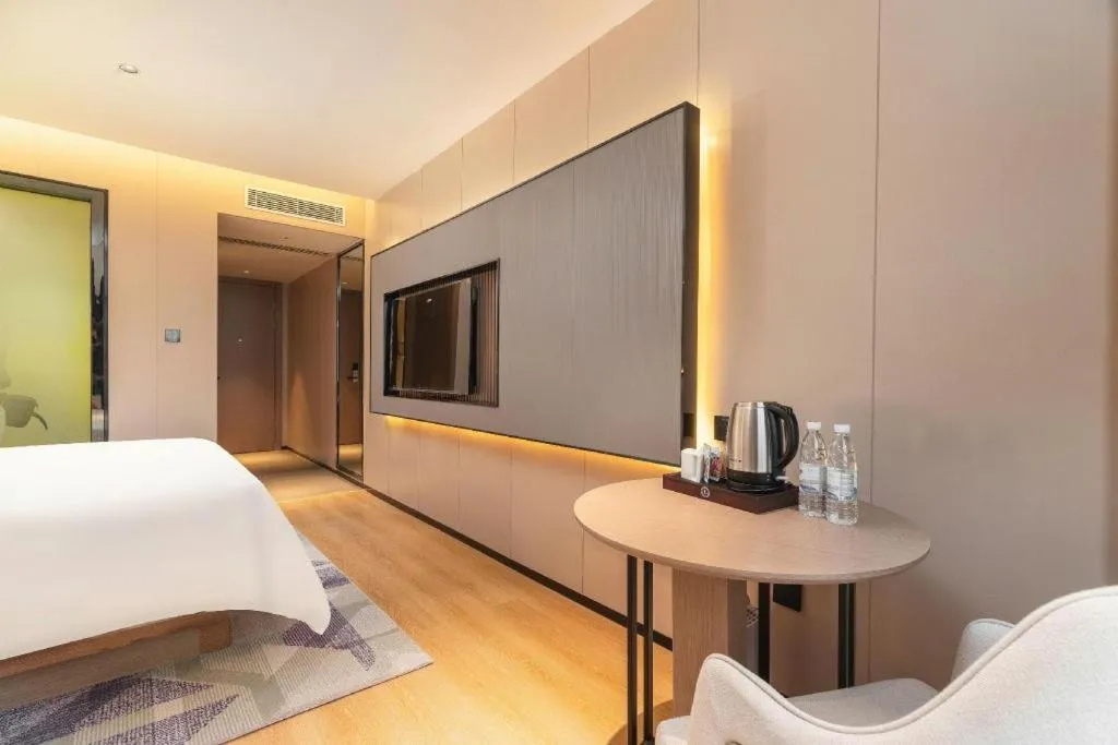 Bed in Lavande Hotel Guangzhou Financial City Tianhe Park Metro Station