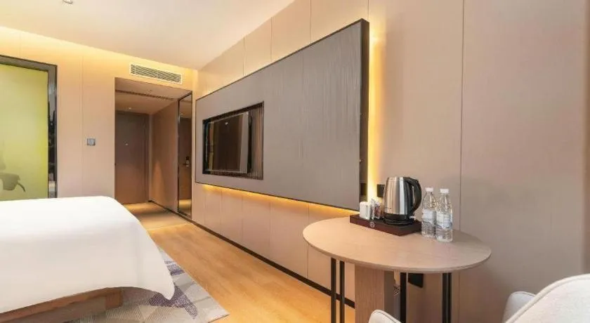 Bed in Lavande Hotel Guangzhou Financial City Tianhe Park Metro Station