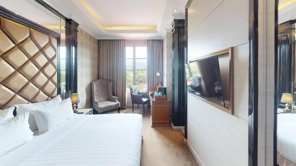 Bed in d'primahotel Bandung