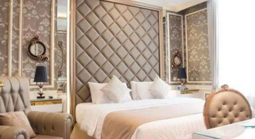 Bed in d'primahotel Bandung