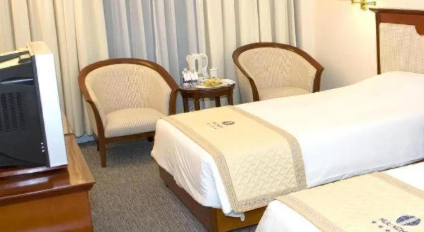 Bed in Huu Nghi Hotel
