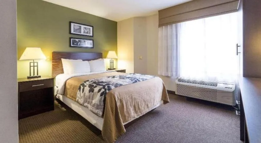 Bed in Sleep Inn Airport Phoenix