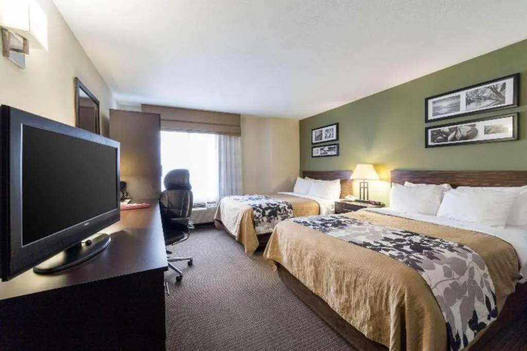 Bed in Sleep Inn Airport Phoenix