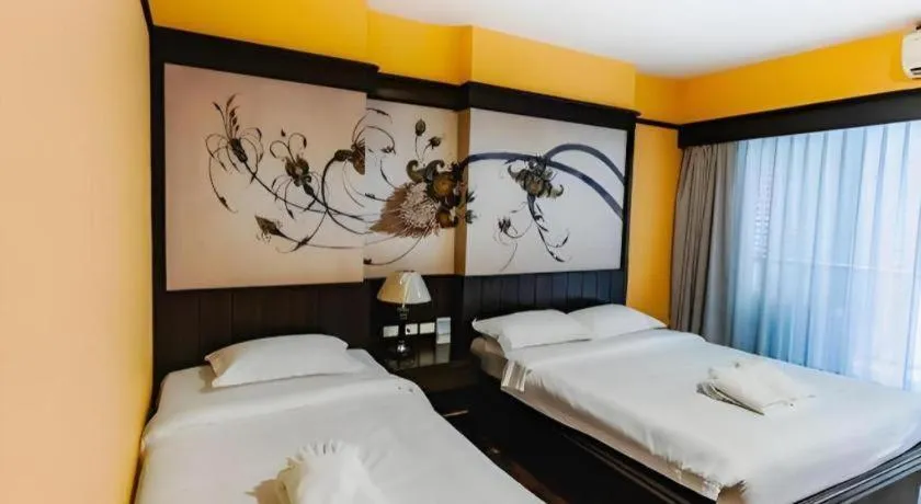 Bed in Sarita Chalet and Spa Hotel