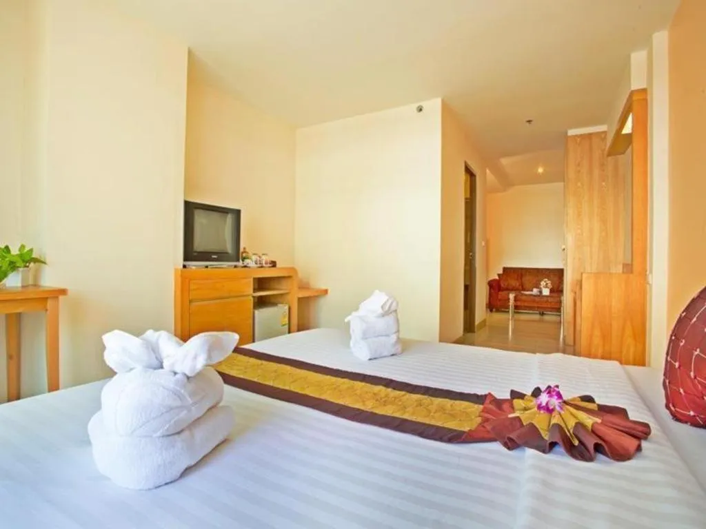 Bed in Eastiny Plaza hotel