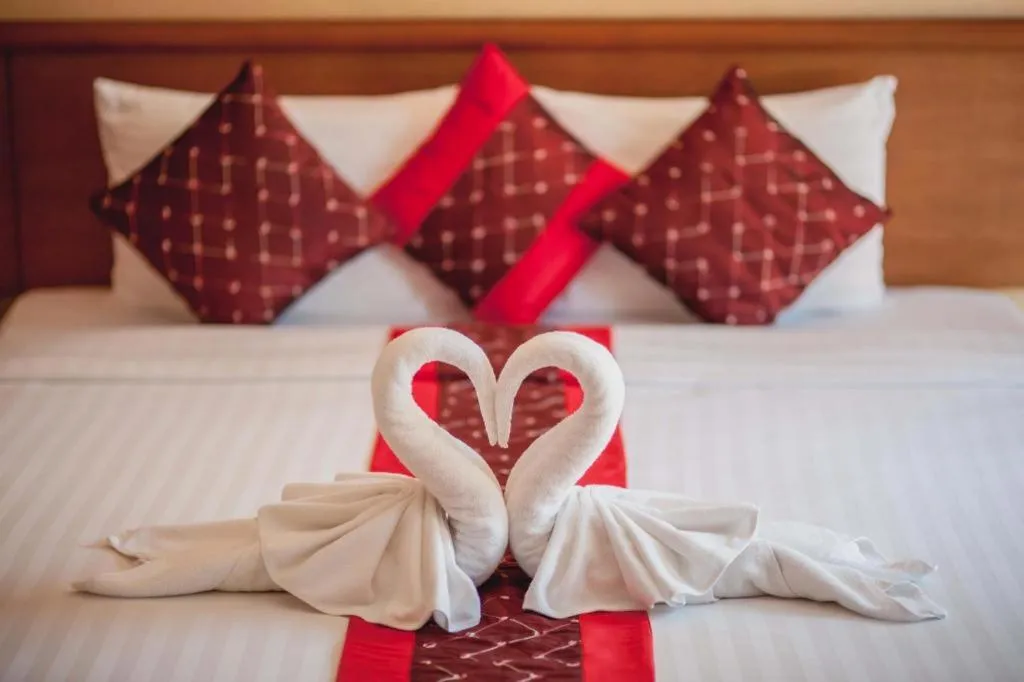 Bed in Eastiny Plaza hotel