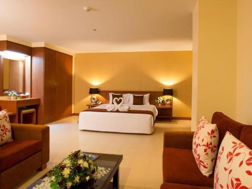 Bed in Eastiny Plaza hotel