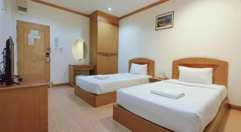 Bed in Sabai Hotel Korat