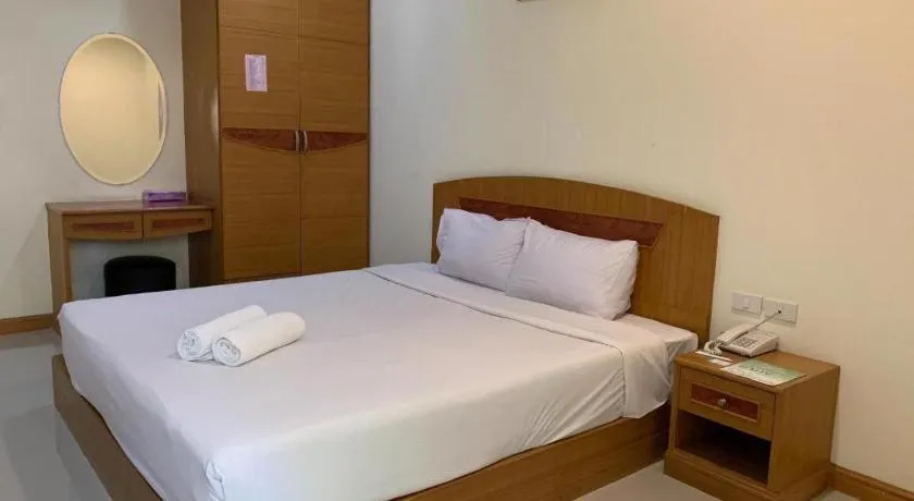 Bed in Sabai Hotel Korat
