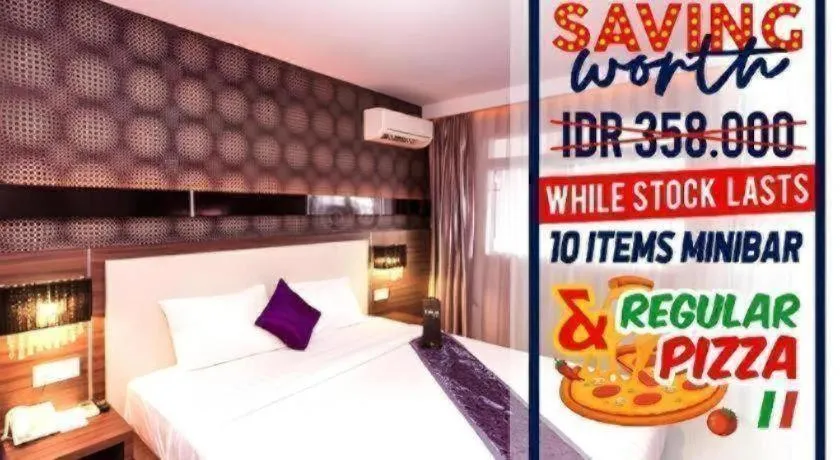 Bed in 89 Hotel Batam