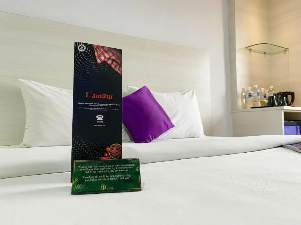 Bed in 89 Hotel Batam