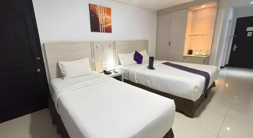 Bed in 89 Hotel Batam