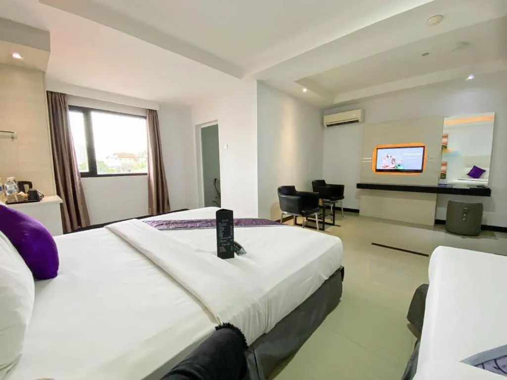 Bed in 89 Hotel Batam