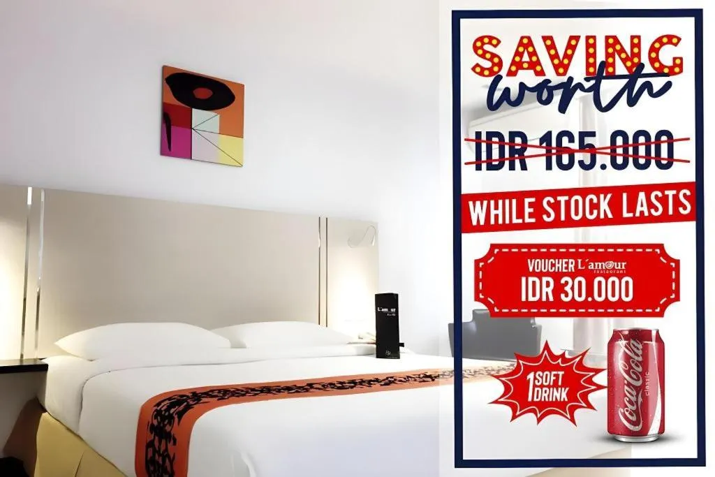 Bed in 89 Hotel Batam