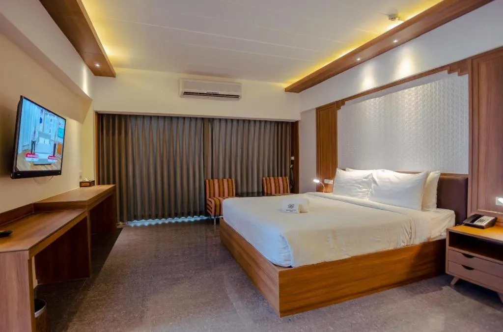 Bed in Bonito Chinos Hotel