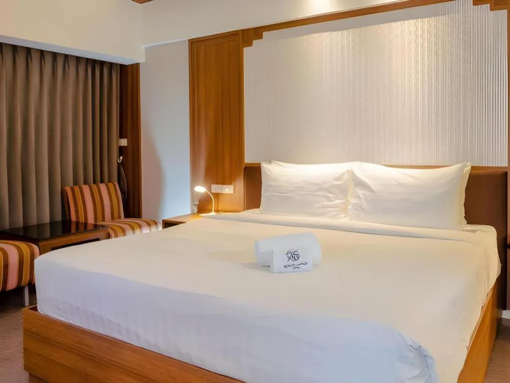 Bed in Bonito Chinos Hotel