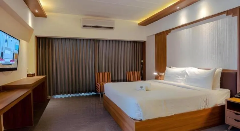 Bed in Bonito Chinos Hotel