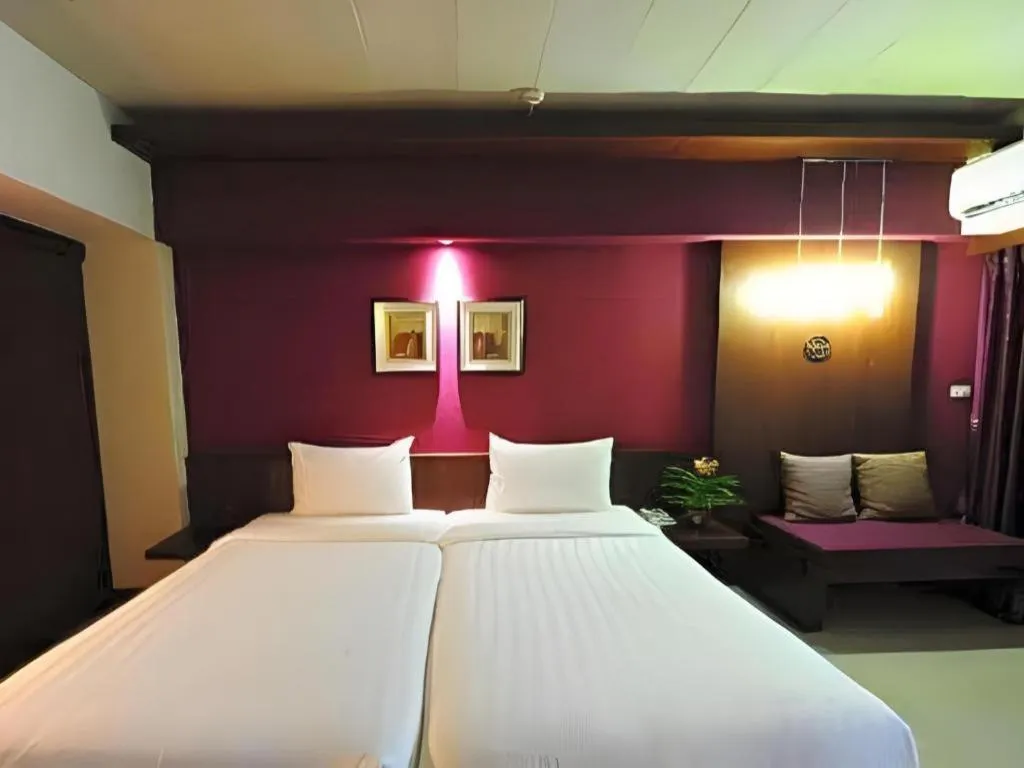 Bed in Bonito Chinos Hotel