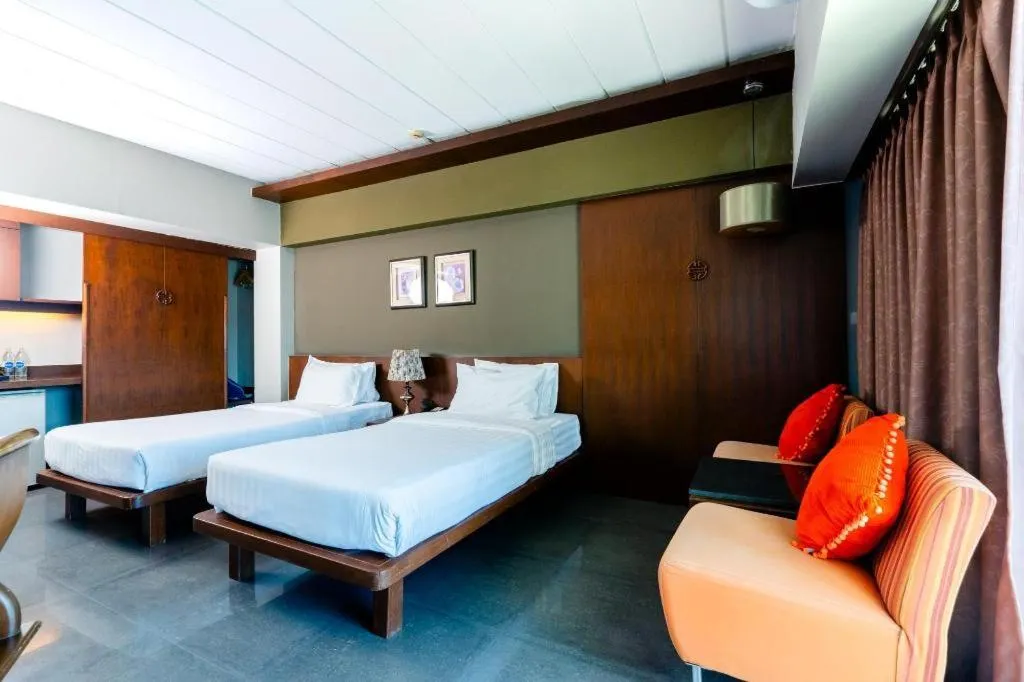 Bed in Bonito Chinos Hotel