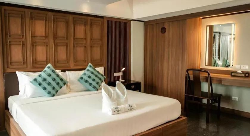 Bed in Bonito Chinos Hotel