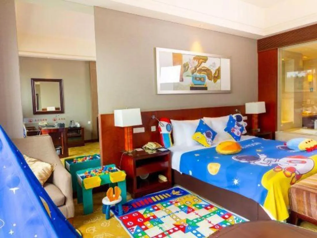 Bed in Quanzhou Guest House Hotel