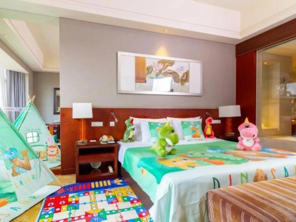 Bed in Quanzhou Guest House Hotel