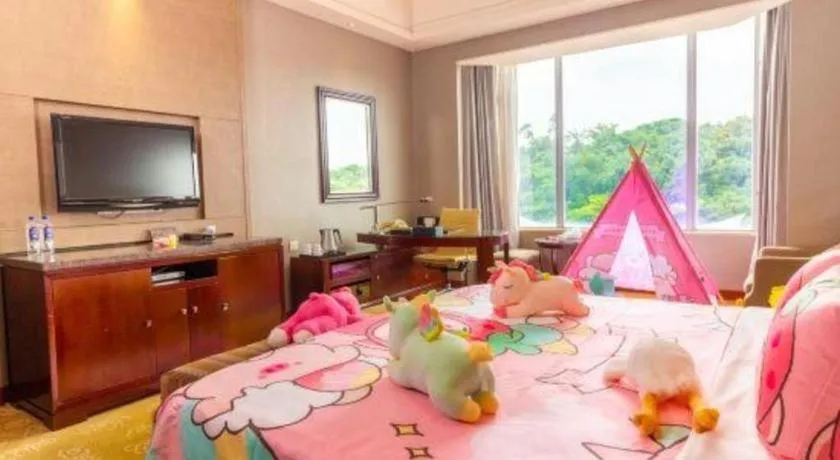 Bed in Quanzhou Guest House Hotel