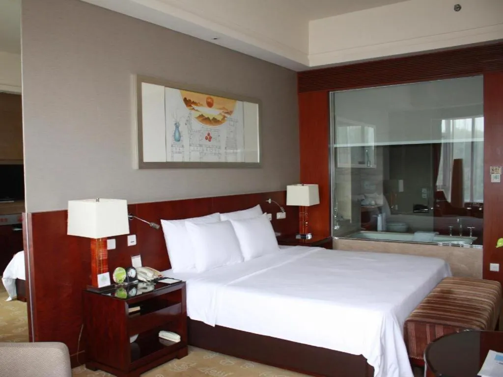Bed in Quanzhou Guest House Hotel