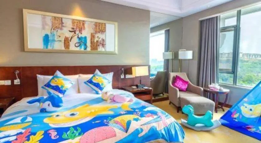Bed in Quanzhou Guest House Hotel