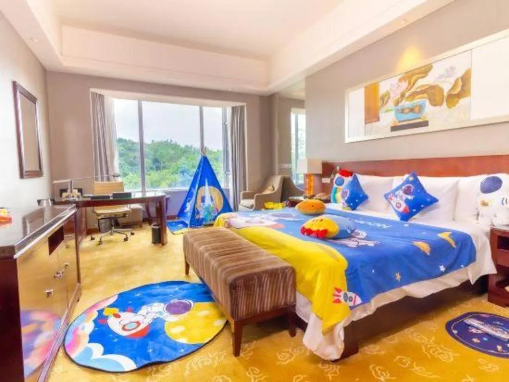 Bed in Quanzhou Guest House Hotel